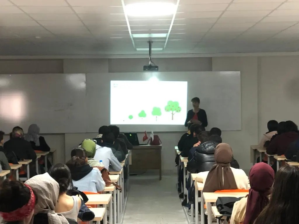 TÜBİTAK 1512 BİGG Bireysel Genç Girişimcilik Destek Programı Bilgilendirme Toplantısı için Sivas Teknik Bilimler Meslek Yüksekokulundayız
